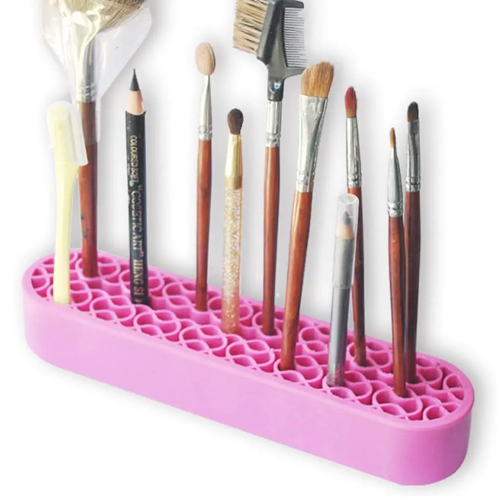 Силиконовый держатель для ручек ногтей демонстрационная подставка кистей