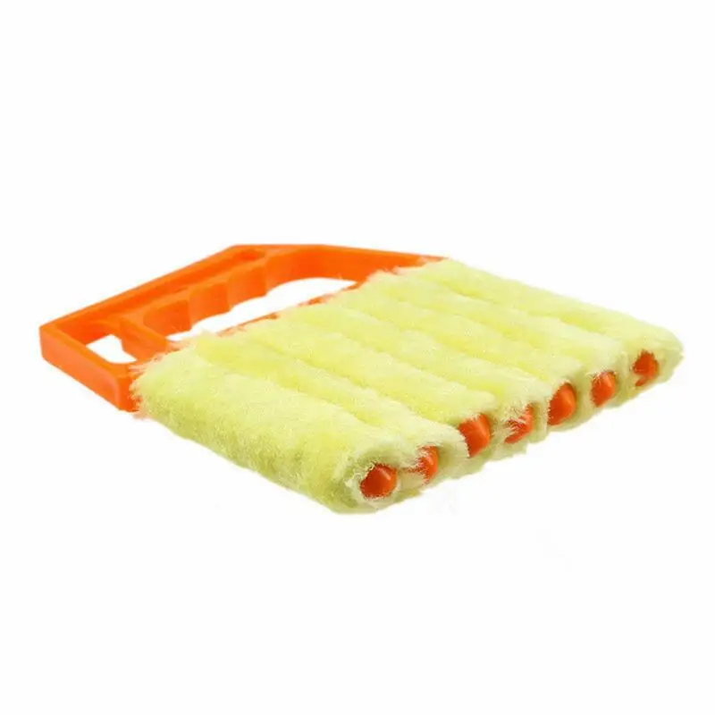 

1PC Useful Microfiber Window Cleaning Brush Blind Brush Air Conditioner Duster Cleaner With Venetian Blind Cleaning