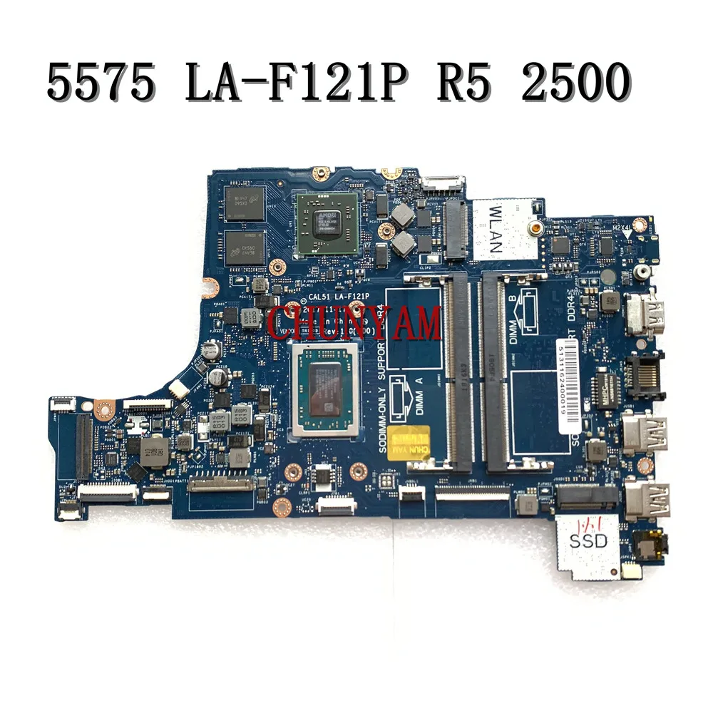 Новая материнская плата с ризен5 2500 для ноутбука dell INSPIRON 5575 5775 цвет коридора M260(4