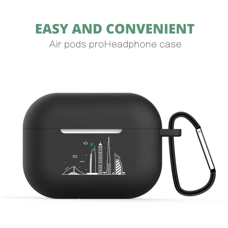 Силиконовый чехол для гарнитуры Airpods Pro Apple Bluetooth креативный | Электроника