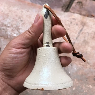 

Ancient Ironware Iron Antique Handbells Paperweight Antique Old Objects