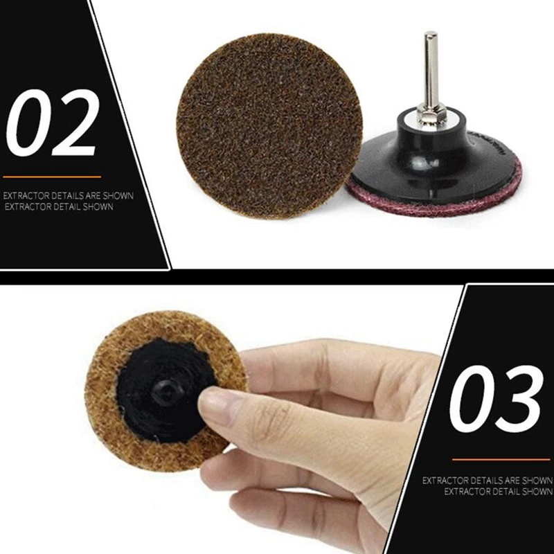 

3-Color 36Pc Nylon Button Sand Disc Lock Buckle Rotating Sand Disc Lock Disc Button Car Solder Joint 2 Inch 50mm