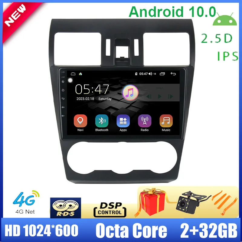 Driwuzz для Subaru Forester 2013 автомобильный Радио мультимедийный плеер 9 'ɺndroid 10 0