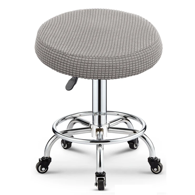 8 цветов в наличии круглые эластичные чехлы на кресла моющиеся съемные стулья