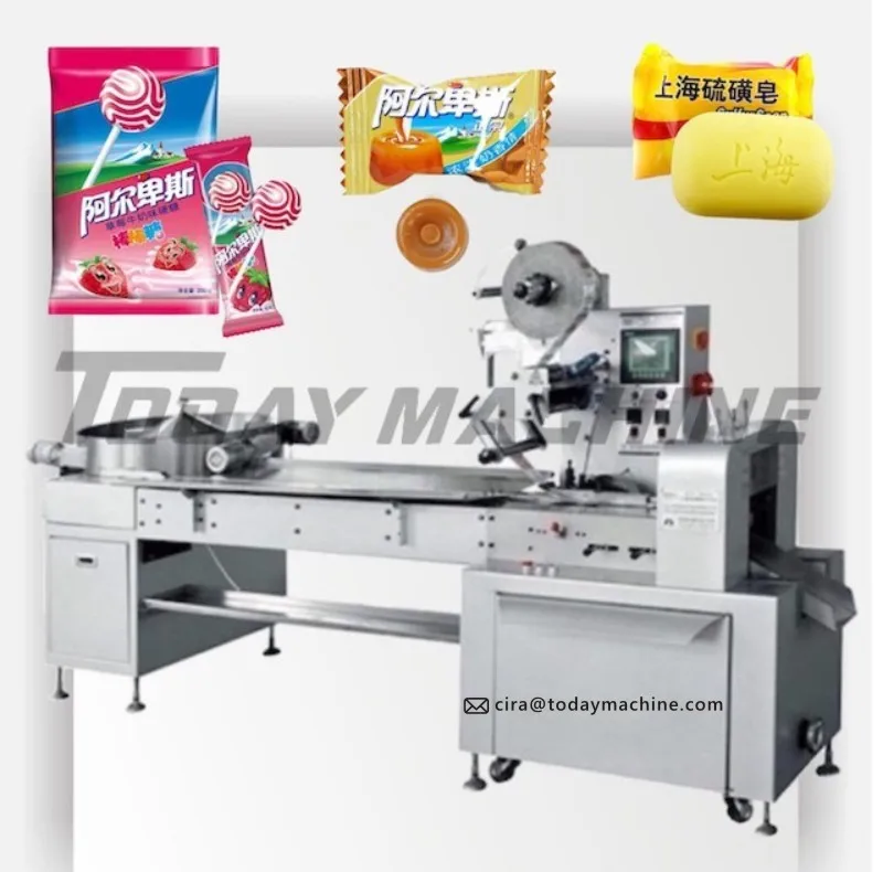 

quality cookie pack machine CE Certificate automatic flow packing machine