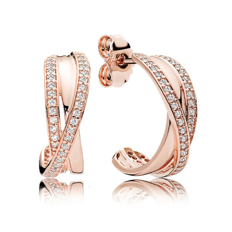 Серебряные серьги 925 женские в форме сердца европейские украшения | Украшения и