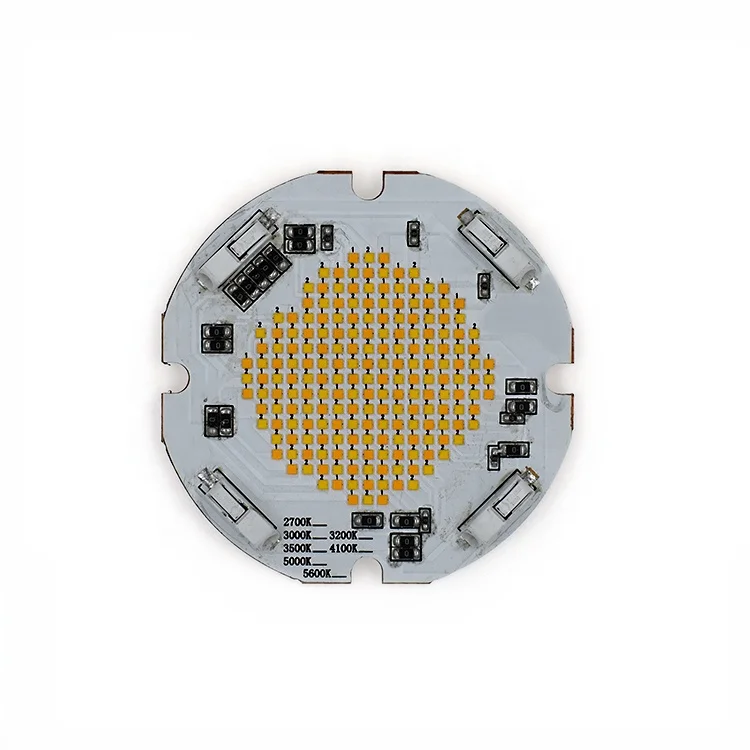 

China professional customized photography chip 200w double color warm white and cool white high cri csp led chip