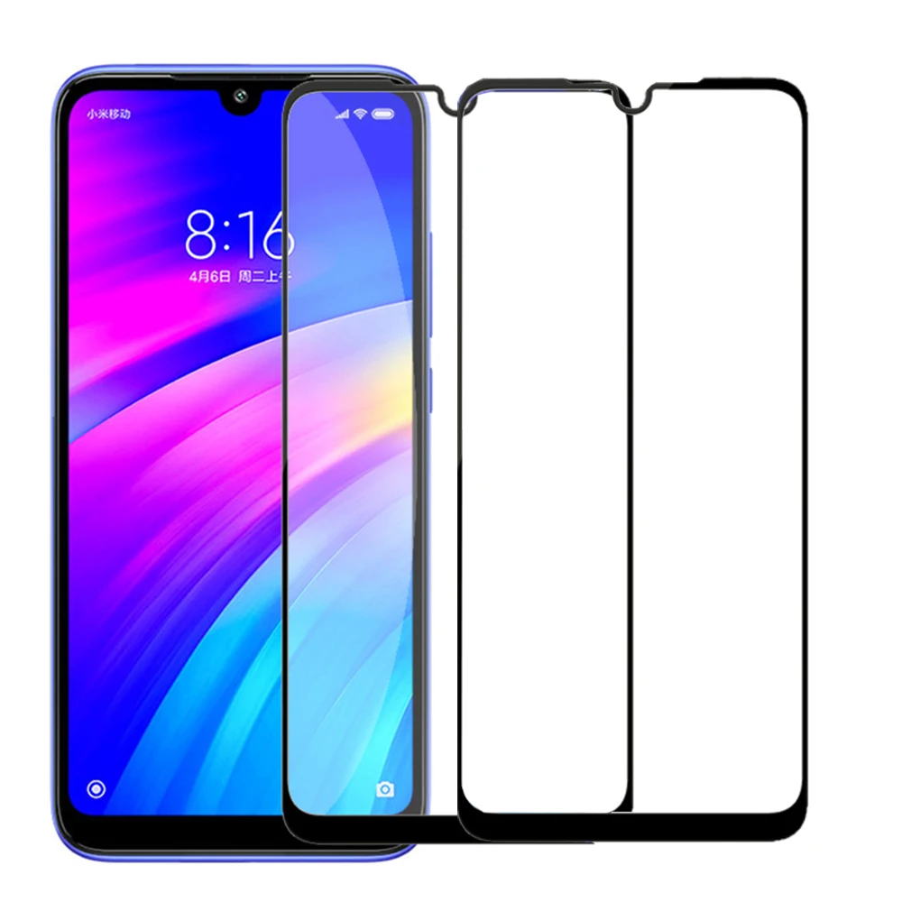 2 шт закаленное стекло для xiaomi redmi 7 7A 5 6 протектор экрана на пленке xiaomei ksiomi Hongmi readmi
