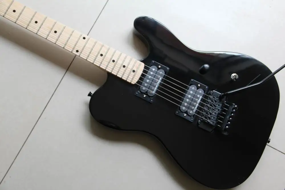 Оптовая продажа Новое поступление Модель Китайская электрогитара Charvel в черном