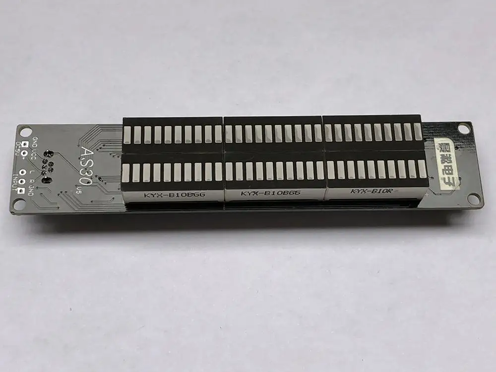 Светодиодный индикатор спектра музыки AS30 плата со стереоуровнем SCM измеритель УФ