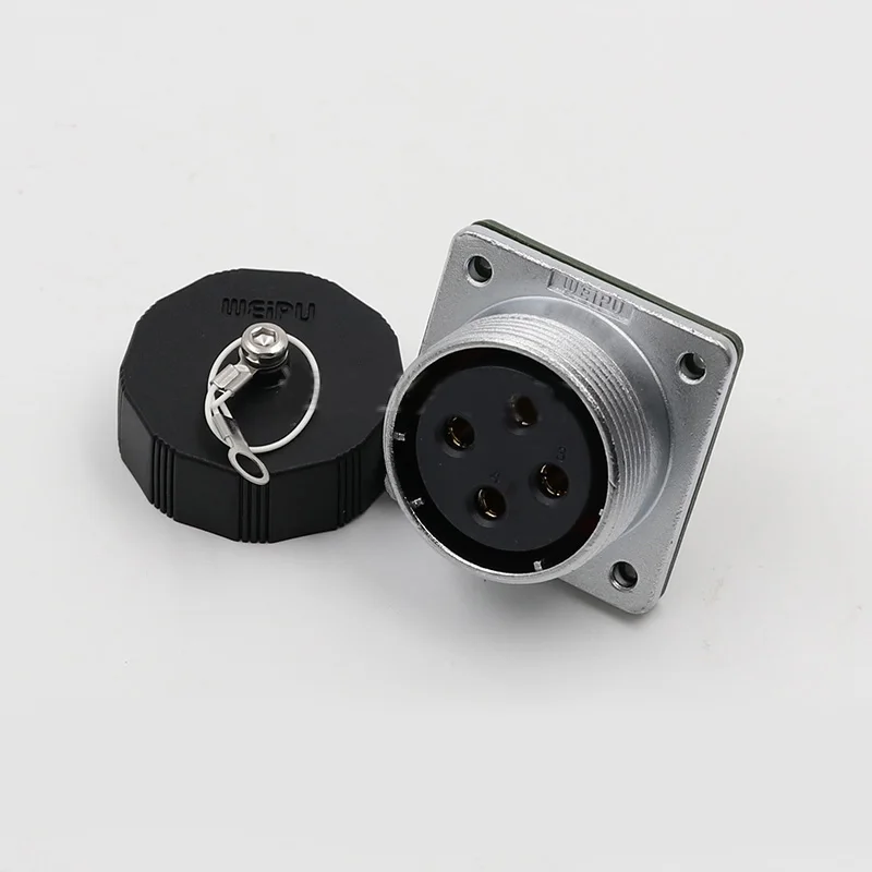 WEIPU WF32 TI+Z M32 Waterproof Electrical Wire to Board Automotive Connector Adapter 4 6 8 10 11 13 19 Pin Soldering Screw Lock |