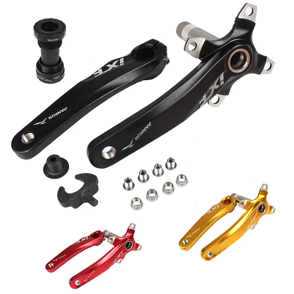 

Прочный BCD 104 MTB велосипед коленчатый набор Алюминиевый сплав левый и правый Кривошип горного велосипеда бензопила Аксессуары для велосипед...