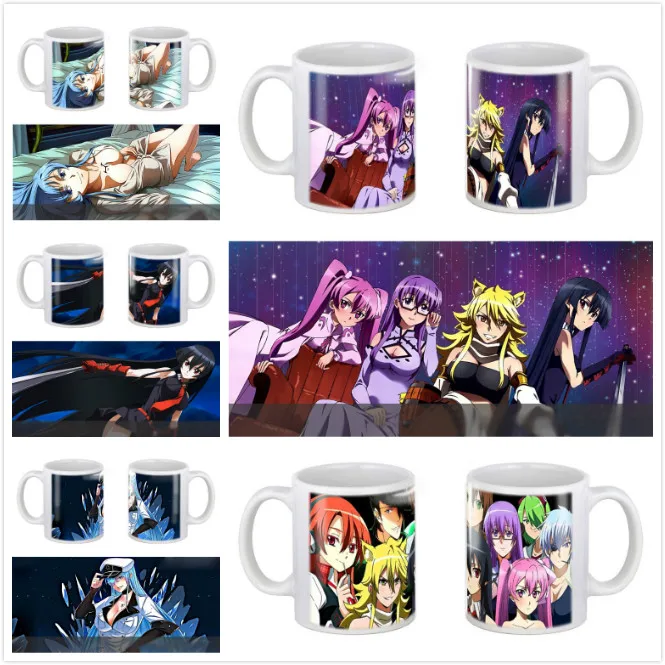 

AKAME GA KILL Coffee Mug Anime 350ml Ceramic Home Tea Cup Gift Mugs
