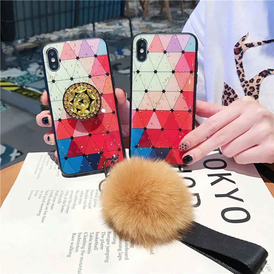 Искристый Блестящий бриллиантовый чехол Coque для samsung s8 s8Plus s9 Plus s7 s7edge s10 s10Lite s10Plus 5G
