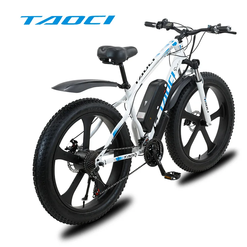 26 zoll elektrische fahrrad schnee strand mountainbike fett reifen 40 power e bike erwachsene free global shipping