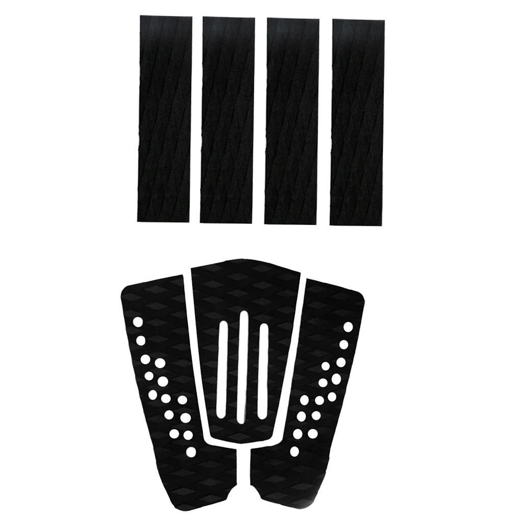 7 шт. Черный EVA доски для серфинга скимборд хвостовые колодки тяговые палубные