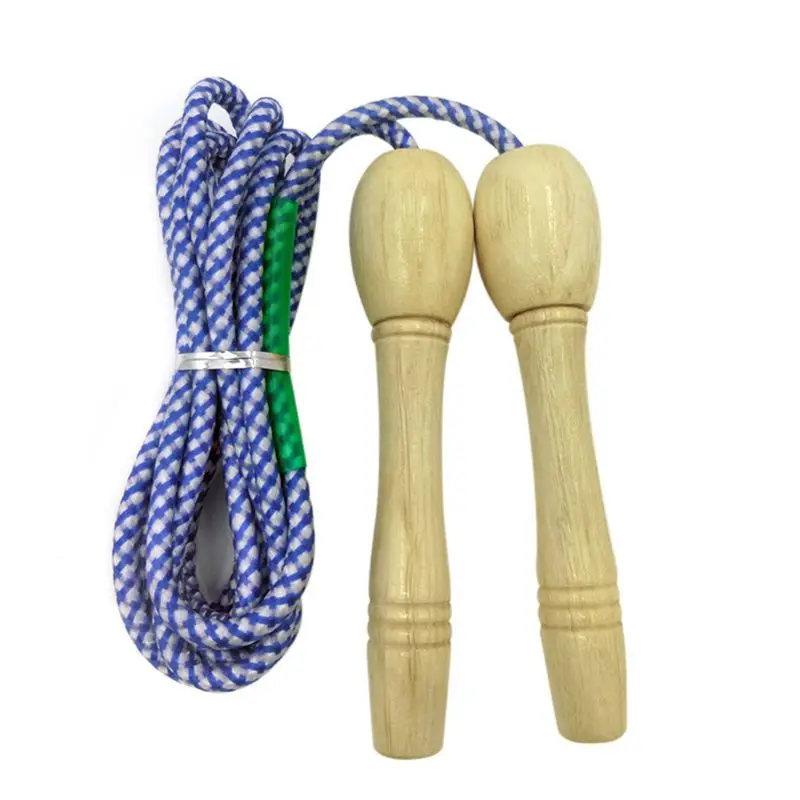 

Unisex Wooden Handle Jump Speed Rope for Boxing 2.8m Skipping Rope Sports Fitness Equipment Training Practice Speed Jump