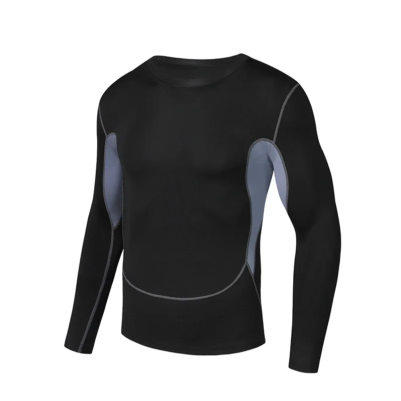 Быстросохнущие мужские футболки для бега компрессионные колготки майка