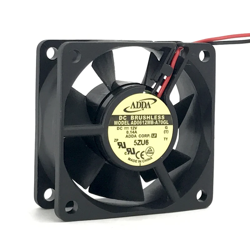 Новый оригинальный AD0612MB-A70GL 6025 6 см 12V 0.14A шасси мощность Вентилятор охлаждения