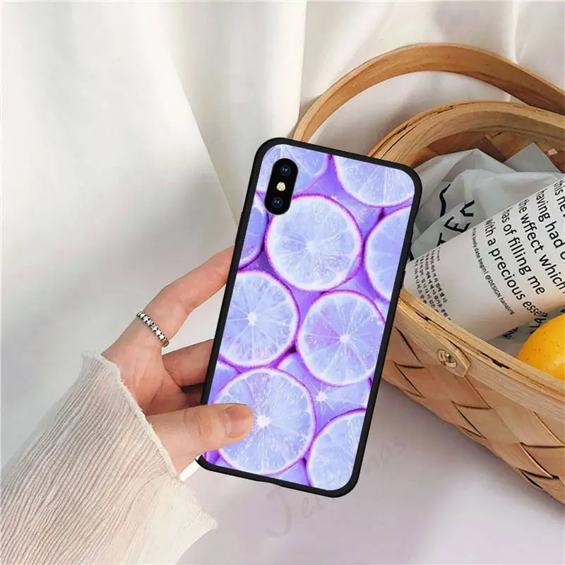 

fruit lemon pineapple Strawberry Phone Case for iPhone 11 12 mini pro XS MAX 8 7 6 6S Plus X 5S SE 2020 XR