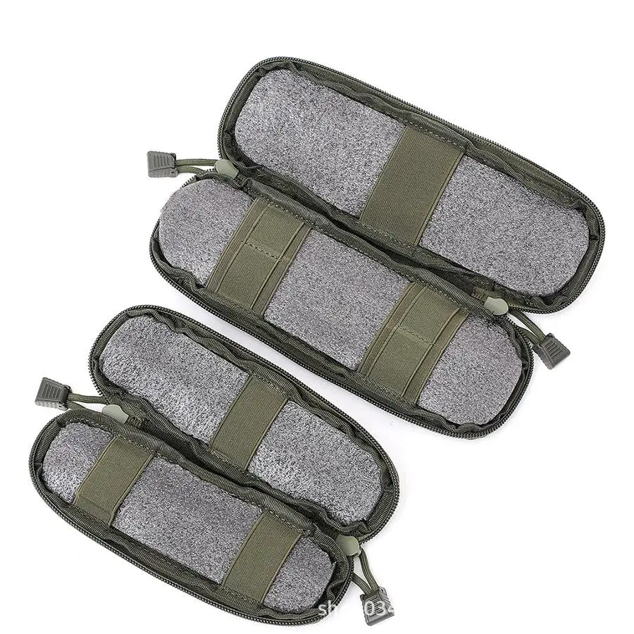 

Portable Outdoor Nylon Elastic Zipper Knife Flashlight Storage Pouch Bag Case Waist Pack Camp kit organizadores дорожная сумка