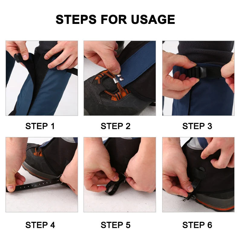 1 пара походов на открытом воздухе альпинизма водонепроницаемые зимние леггинсы