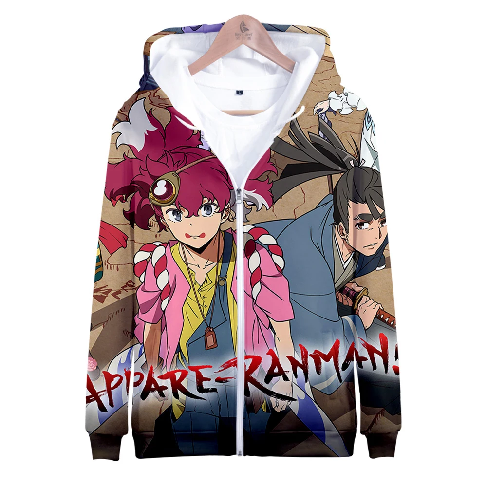 

Appare-Ranman 3D Printed Zipper Hoodies Women/Men Fashion Long Sleeve Hooded Sweatshirt Hot Sale Streetwear Clothes