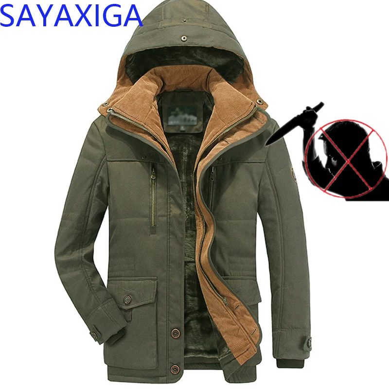 Самооборона устойчивая к порезам Мужская куртка пальто с защитой от порезов удар