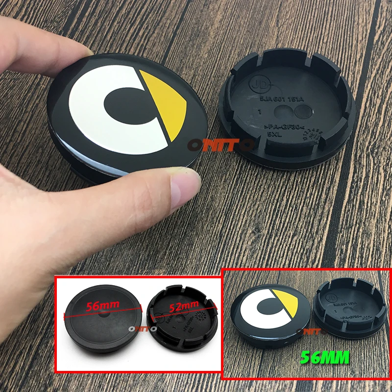 20 шт. хром черная смарт-эмблема автомобиля значок колпачки для центра колеса