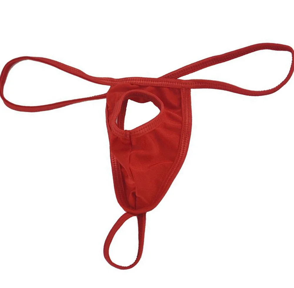 Мужское сексуальное нижнее белье стринги мужские трусы с дырками 11 цветов ZJH024|bag