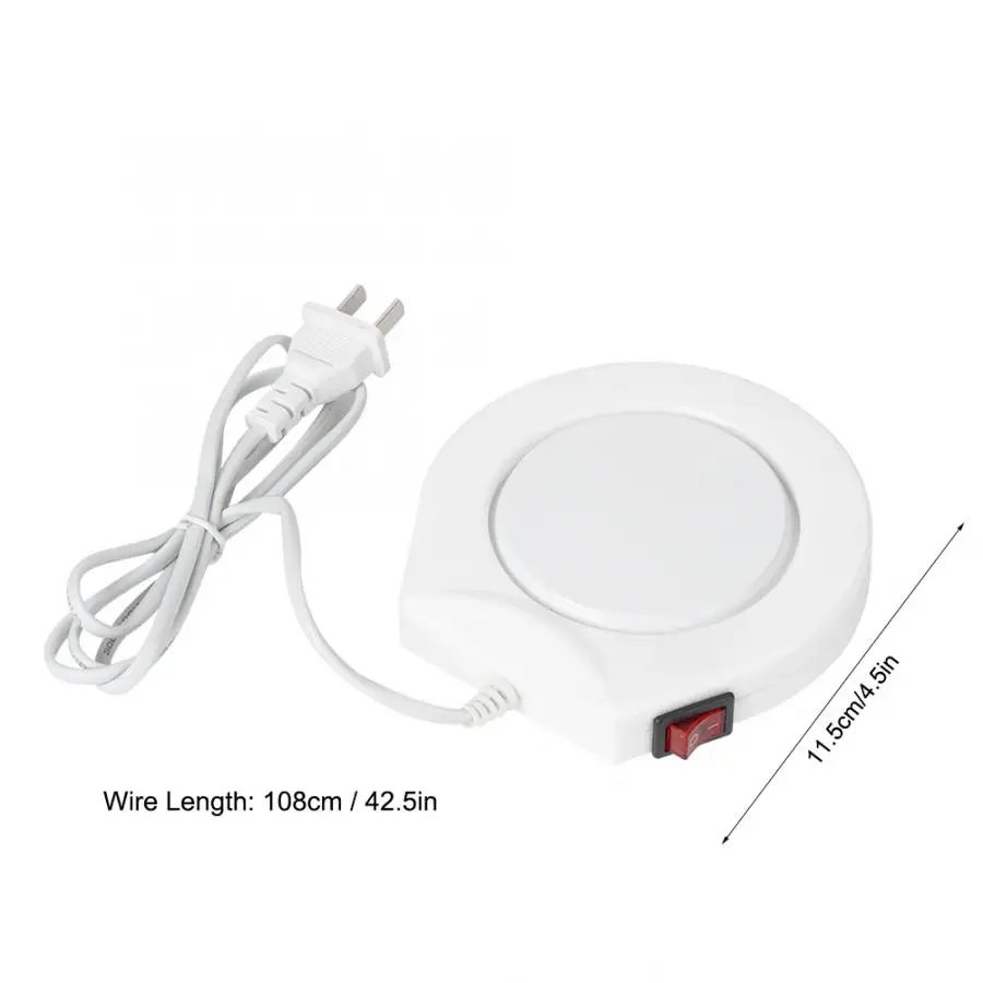 Электрическая грелка коврик для кофе и чая нагревательная пластина с постоянной