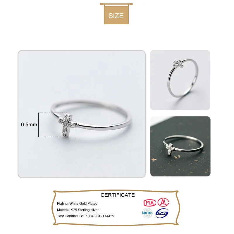 Trustdavis Оригинальное кольцо из стерлингового серебра 925 пробы очаровательный