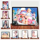 Горячая Распродажа, лето и осень, постер с изображением морской сексуальной девушки бикини, Картина на холсте, настенное искусство, декор для гостиной, гостиной, спальни, общежития