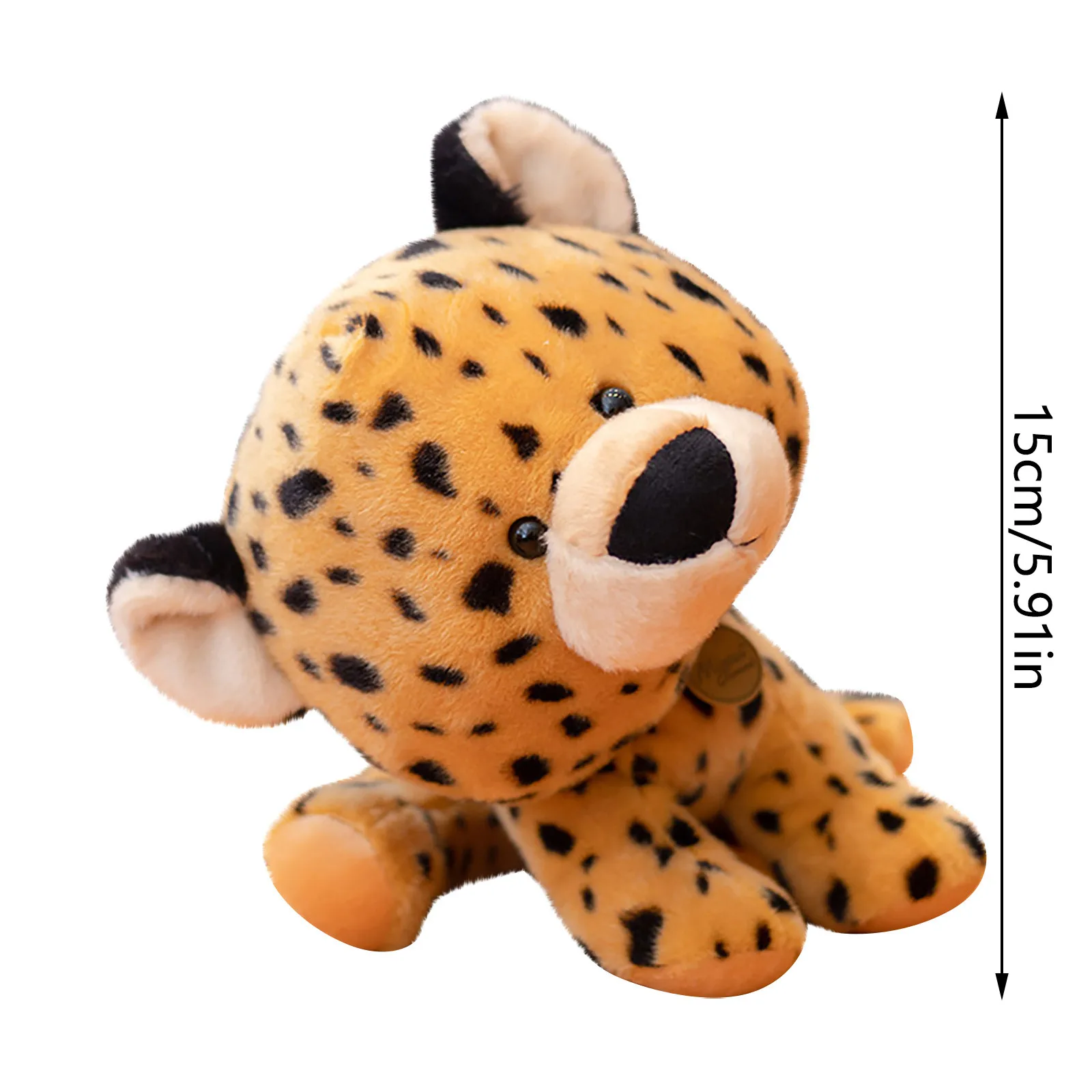 

Plush toy cute cartoon leopard home decoration sofa cushions holiday birthday gifts for children daughter small pillows