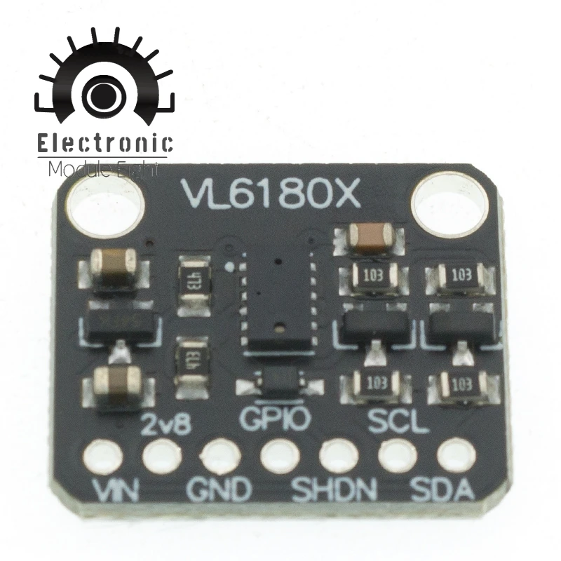 Фото 1 шт. VL6180 VL6180X дальномер оптический датчик дальности для интерфейса Arduino I2C 3 В 5