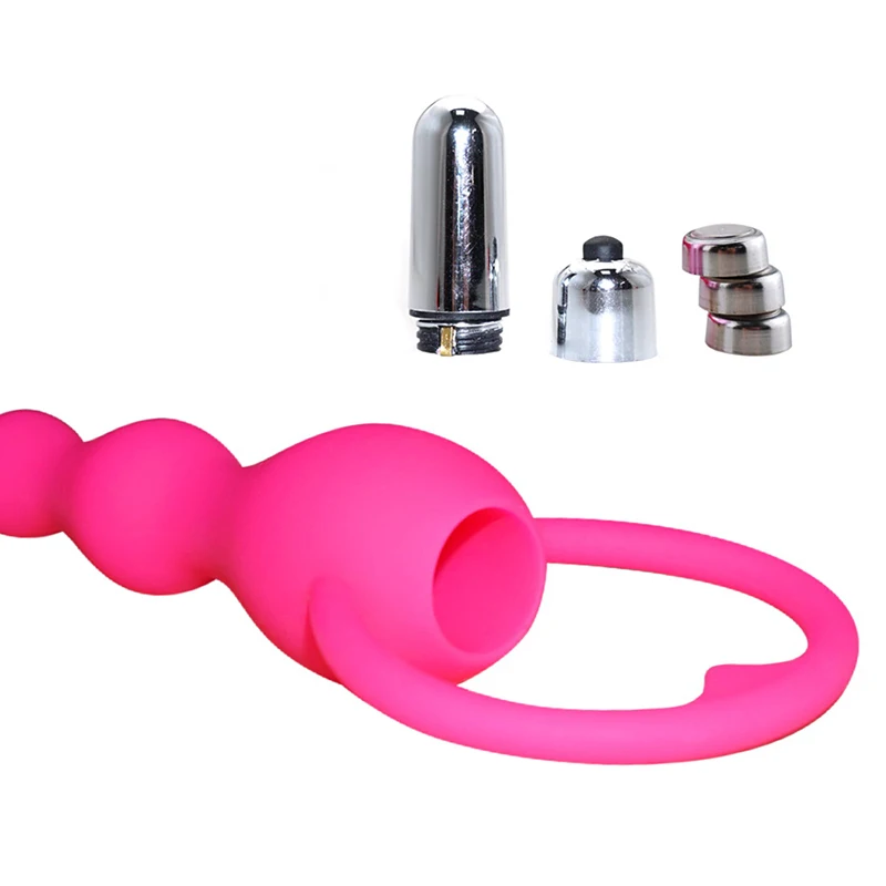 Анальная пробка из интимные игрушки для женщин силикона Длинные анальные шарики