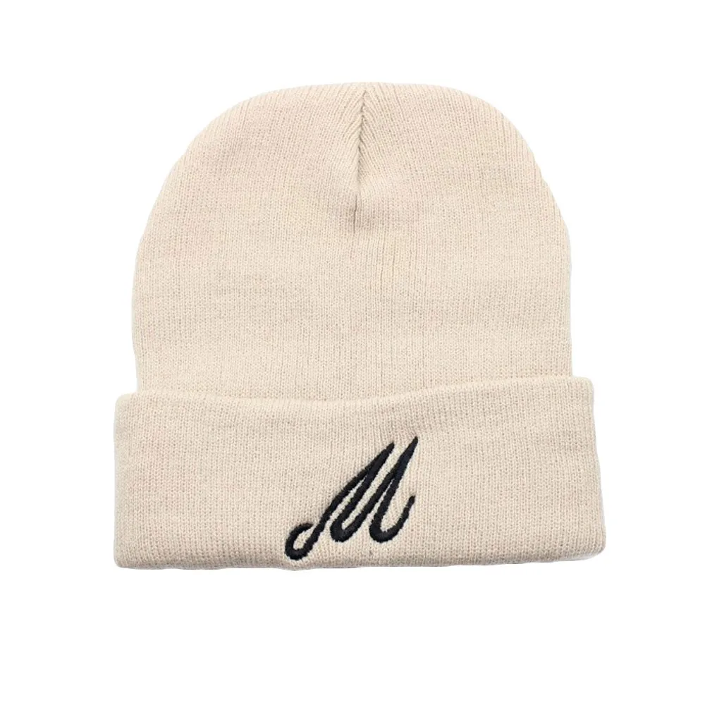 Новые мужские и женские короткие вязаные шапки с манжетами в стиле ретро