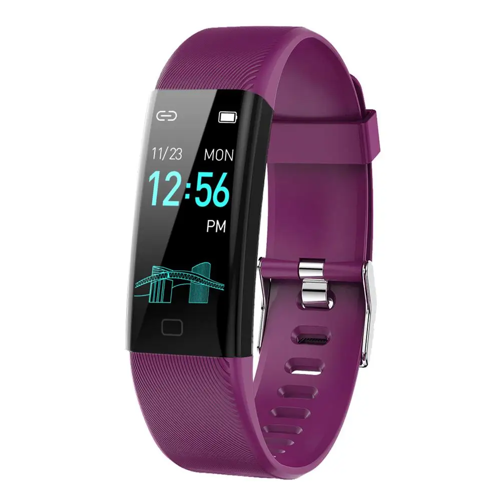 

Men Women Fitness Tracker Sports Smart Watch Bracelet Heart Rate Blood Pressure Monitor Health Wristband Bluetooth Smart Band