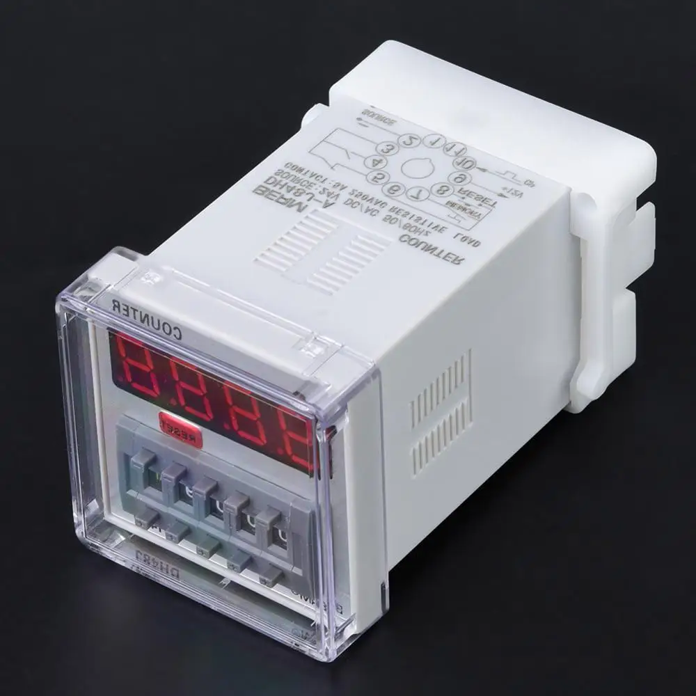 DH48J A 24V/220V 11 Pin код свяжитесь/Сенсор сигнала Вход цифровой счетчик РЕЛЕ