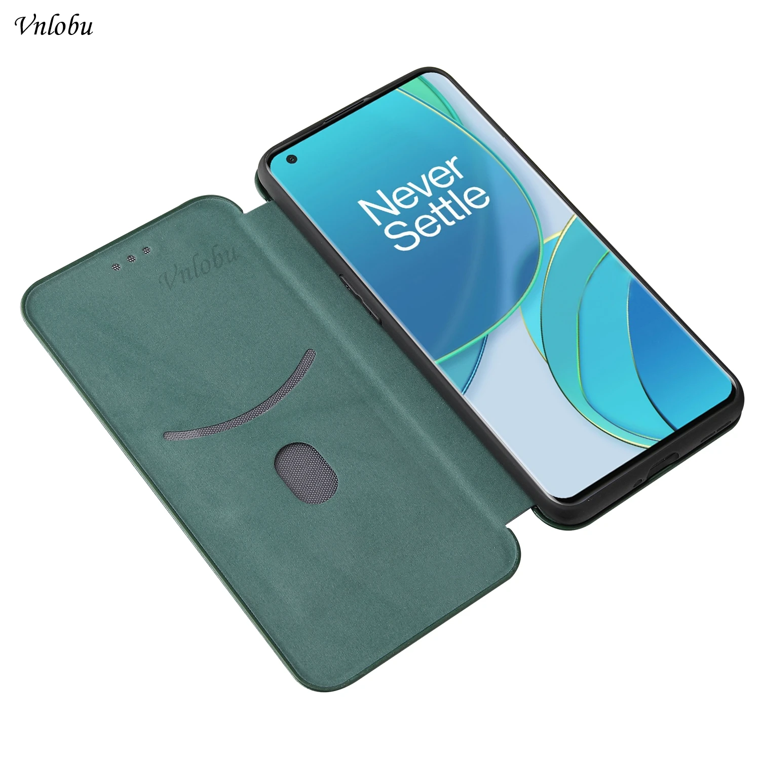 Carbon Fiber Flip Magnetic Leather Back Cover For Oneplus 9 Nord N10 N100 8T 8 7T 7 6T 6 5T Walle Case | Мобильные телефоны и