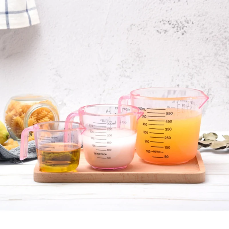 Прозрачная мерная чашка большой емкости со шкалами Кухонное измерение во время