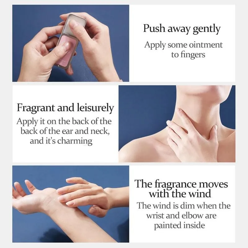 

Balm Perfume Lasting Fragrance Light Fragrance Male Body Lasting Balm Students Fragrance And Long-Skin Portable Femal X3S1