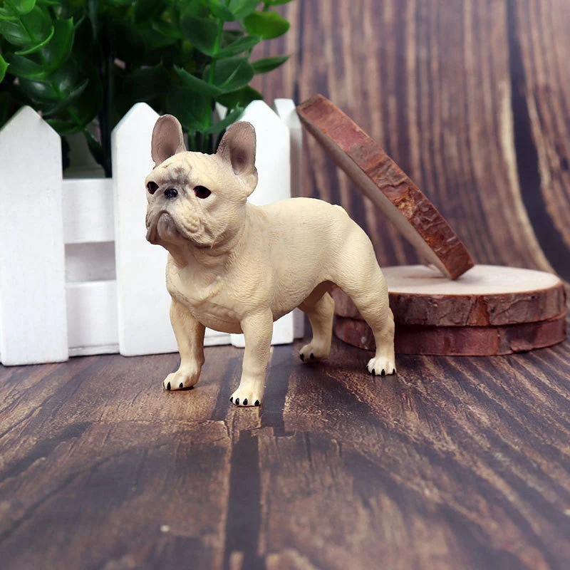 

Собака мопса Французский бульдог модели стоячие позиции экшн-фигурки для детей обучающая дешевая игрушка подарок коллекция