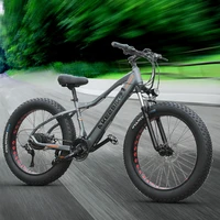 26inch electric mountain bicycle 48v500w fat ebike 4 0 snow tire electric bike beach snow e bike