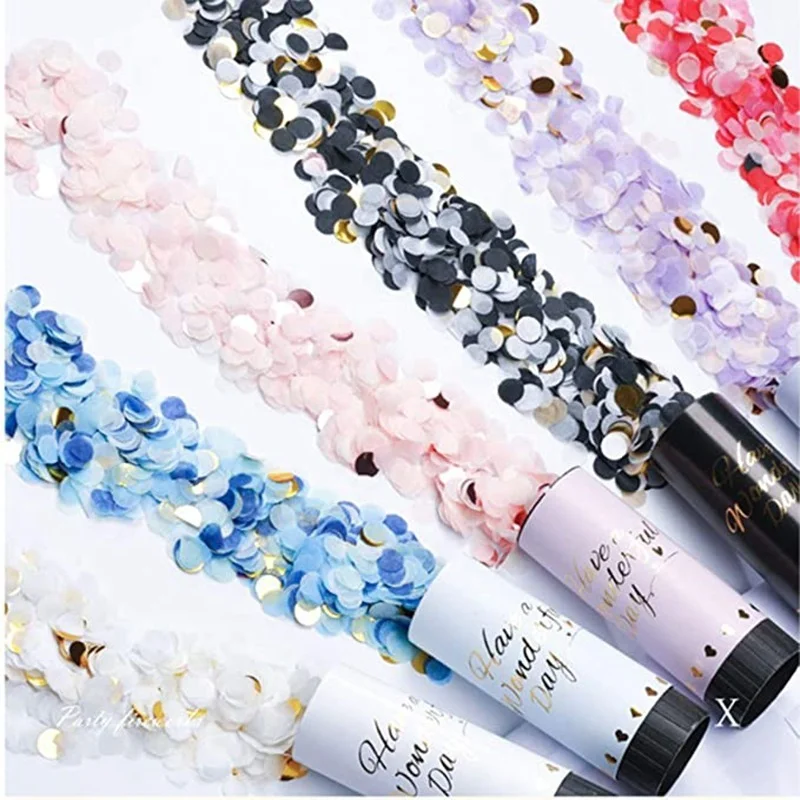 1 шт. пружинная пушка с конфетти | Дом и сад