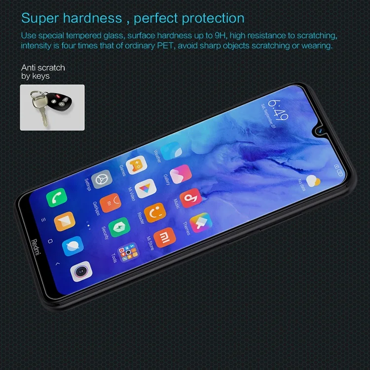 Защитное стекло для экрана xiaomi redmi note 8t NILLKIN Amazing H/H+ PRO/CP+ PRO/XD+ 9H redmi note 8t защита из закаленного стекла