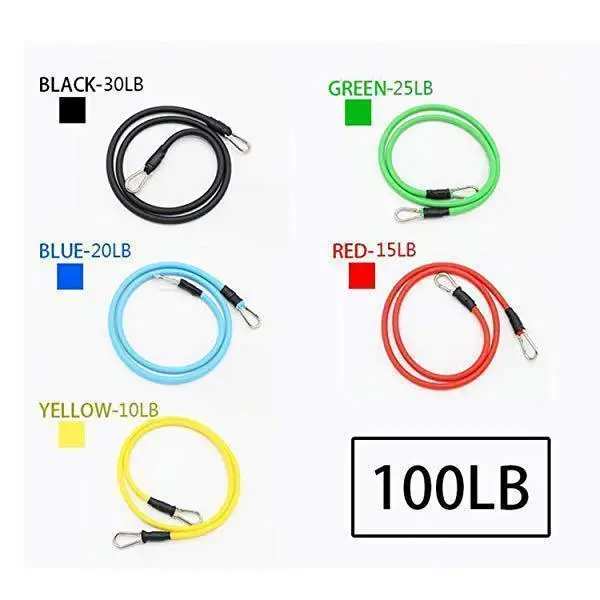 Набор эластичных лент из латекса для тренировок | Спорт и развлечения