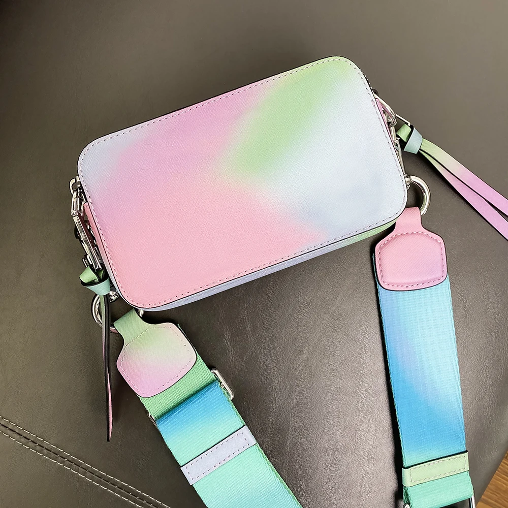 

Women's instant cross shoulder bag, combination of color and width, high quality camera