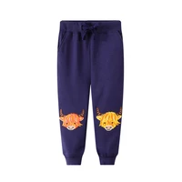 boys clothes autumn spring baby sweatshirts animals applique children full length trousers new arrival kid clothes
