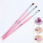 2021 искусственные розовые точечные строчки, плоская картина, резьба со стразами, искусственные акриловые наконечники, ручка, кисть, инструменты для маникюра